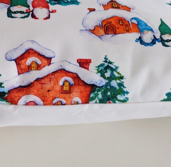 Red Green Blue Gonk Elf Christmas Village Cushion Cover 14'' 16'' 18'' 20'' 22'' 24'' 26''